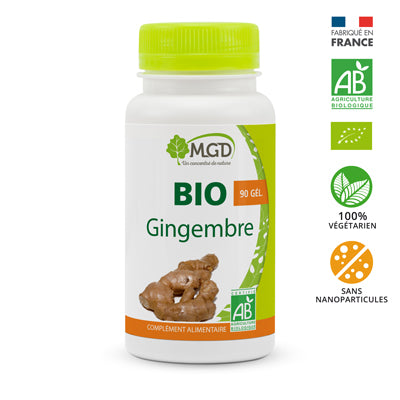 GINGEMBRE BIO - 90g - MGD NATURE