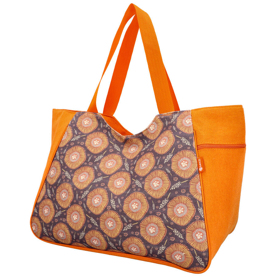 SAC DE PLAGE ORANGE