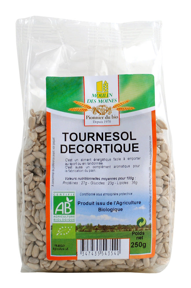 TOURNESOL DECORTIQUE  bio - 250g