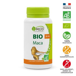 MACA BIO - Performances  physiques et mentales - 90 Gélules MGD Nature