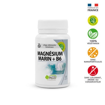 Magnesium marin B6 - 30 gélules